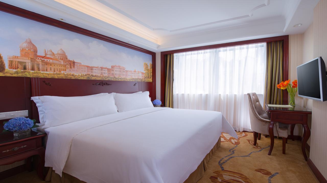 Vienna International Hotel Shanghai Baoshan Pangu Road Xangai Exterior foto