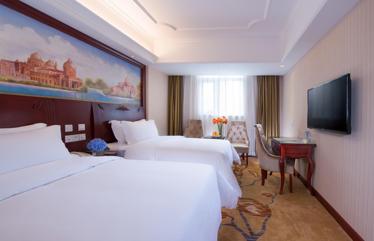 Vienna International Hotel Shanghai Baoshan Pangu Road Xangai Exterior foto